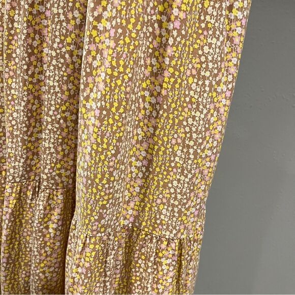 Girl Floral Sleeveless Dress with straps size large - Picture 5 of 11